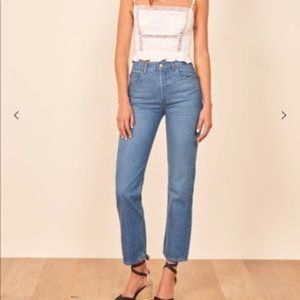 Reformation Cynthia High Relaxed Jean
